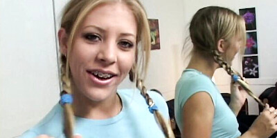 Mysterious Leah Luv at mmf threesome scene