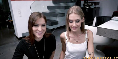 Sex hungry Tiffany Tatum at hardcore movie