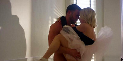 DEEPER: Sucking dick with petite blonde hair Sky Pierce