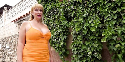 Big tits clip with dirty Victoria Cruz from Grandmams