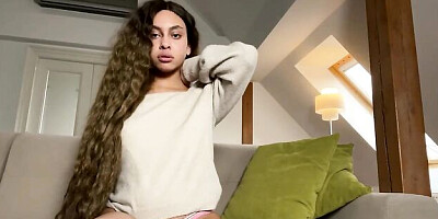 Talented sweetheart - panties action - Love Home Porn