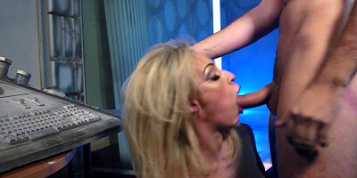 BRAZZERS Exxtra: Bald Chessie Kay cowgirl sex fingering