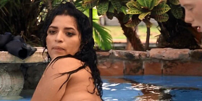 Gabriela Lopez is fucked in the pool by JImmy Michaels
