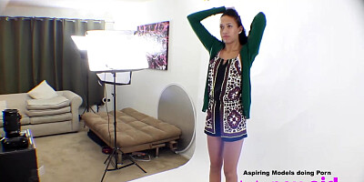 TALL MODEL IS FUCKED AT PHOTOSHOOT CASTING AUDITION