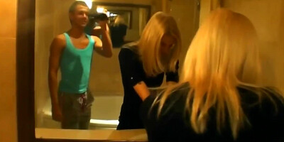 Tits are all horny cameraman needs from drunk blonde party girl