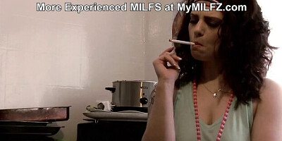 Lucia Love and Luke Hardy's double penetration scene by My Milfz