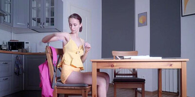 Miss Nimpho wearing panties masturbating