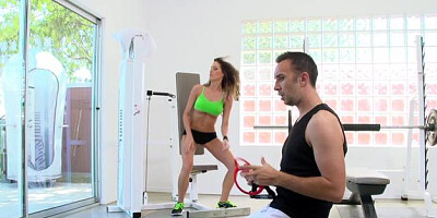 Big Tits in Sport - Wet Kortney Kane receives receiving facial