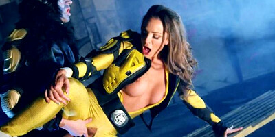 ZZ Series: European Abigail Mac wearing boots handjob HD