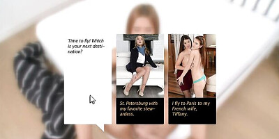 Babes dirt with adorable Tiffany Doll and Sam Brooks from Life Selector