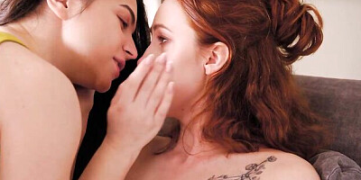 Watch nice Hayli Sanders and Cherry Candle's trailer