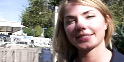 Cutesy Shane Diesel and Kylie Richards - pickup clip - Interracial Pass