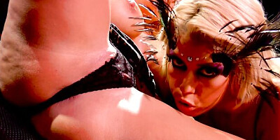 Watch energetic Bridgette B and Shyla Stylez's xxx