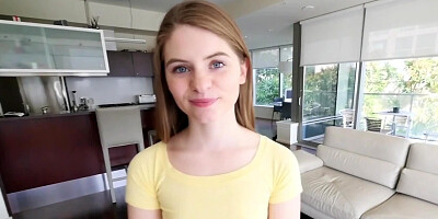 Foxy girl Alice March sucks a big cock and rides it