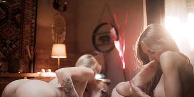 Tiffany Tatum and Mimi Cica are eating pussies with pleasure