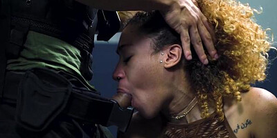 Raw sex escorted by young friend Olivia Lua