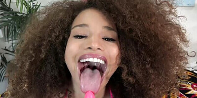 Petite video with rosy Cecilia Lion from ATK Exotics