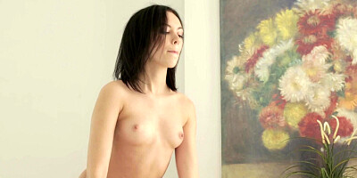 Masseur uses hands, tongue and dick helping brunette to relax