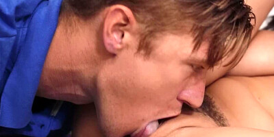 Closet is the perfect place for Michele James to be fucked