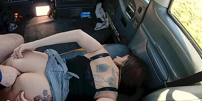 FakeTaxi: Blowjobs together with british Myla Elyse John