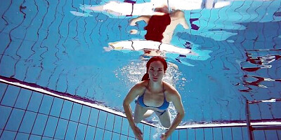 Martina's small tits xxx by Underwater Show