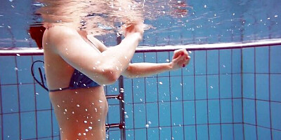 Martina's small tits xxx by Underwater Show