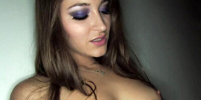 Lily's big tits video
