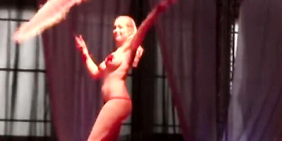 Lassie's striptease sex