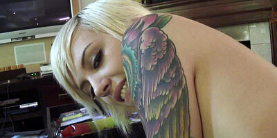 You can't even imagine how filthy and dirty this blonde is