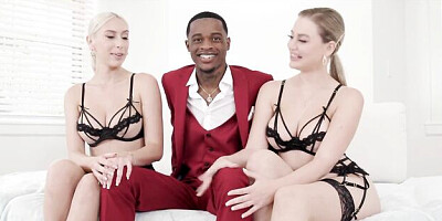 Natural Blake Blossom at threesome movie