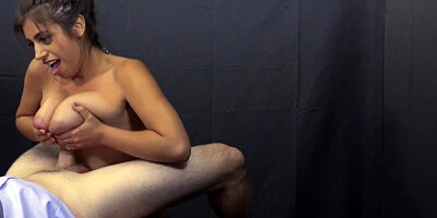 FuckingGlasses - Very cute Ella Knox orgasm during interview