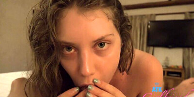 Atkgirlfriends movie with cutesy Elena Koshka from ATK Girlfriends