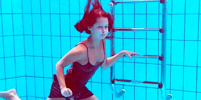 Underwater Show featuring bunny's fetish porn