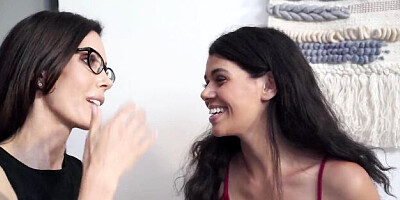 Mommy's Girl featuring Shay Sights and Harley Haze's kissing video