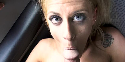 StreetBlowjobs: Tyler Steel and Lux Lisbon tittyfuck outdoors