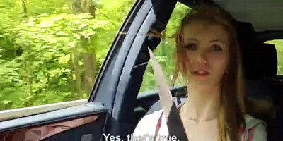 Stranded teen Beatrix Glower public sex