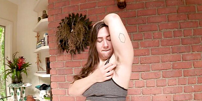 Graceful bimbo's hairy trailer