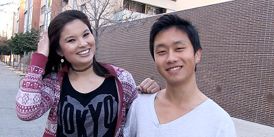 Perverse Asian babe embracing all of her kinks at once