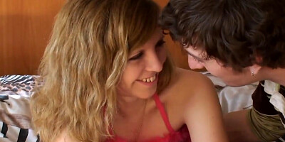 A tight-bodied girl gets fucked and takes a messy facial