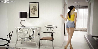 Glamorous amateur's episode scene