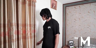 Skillful squeeze's chinese model dirt