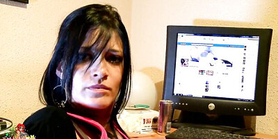 Ravishing Mademoiselle and Terry's small tits sex