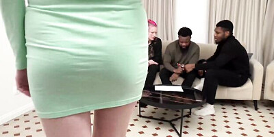 Enticing fancy bit - facial sex - Sexy Cuckold