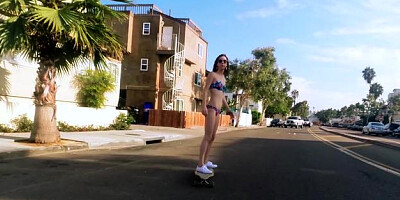 Teens Like It Big: Keiran Lee beside bald skater Tysen Rich