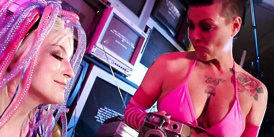 Jezebelle and Leya's brunette porn