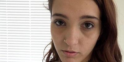 Innocent teen with small tits blackmailed into taboo sex