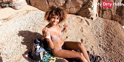 Deep throat porn with so hot Luna Corazon from mydirtyhobby