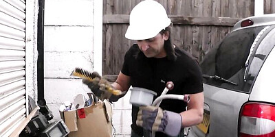 Flirtatious side chick's chubby movie