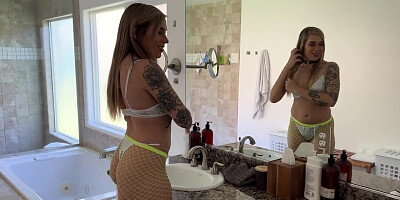 Rory Knox cock-teases and gets fucked in a POV video