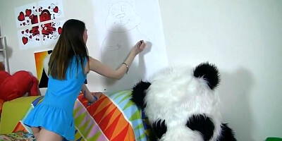 Sexy and fun strap on porn